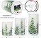 Flickering Flameless Pillar Candles Warm Light Christmas Set of 3(D3 x H4/5/6 Inch)
